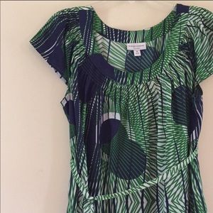 (Liz Lange) Patterned maternity top
